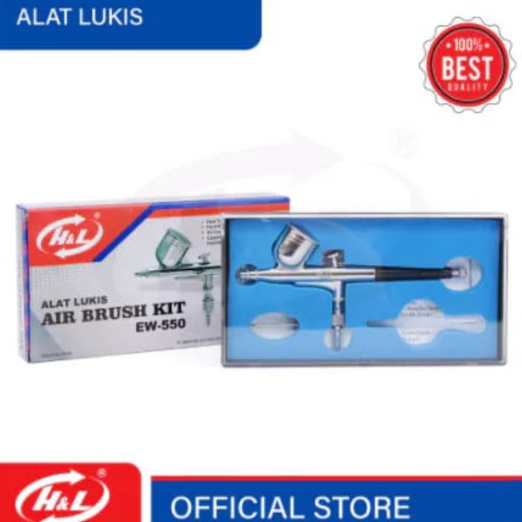 

KODE S32G AIR BRUSH KIT HL EW55 gun air brush alat lukis