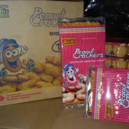 

Biskuit Kacang / INTERBIS Peanut Biscuit Crakers 1Dus / Karton isi 12 Pcs