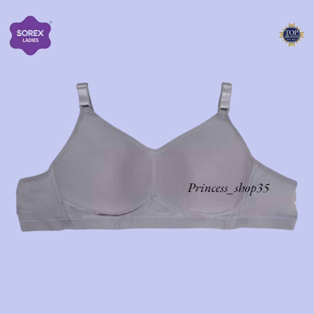 Sorex Bra Tanpa Kawat Busa Tipis Bh Wanita Sorex 18258 Bh Wanita Cup Full Kait 3 Cup B ke C Lembut
