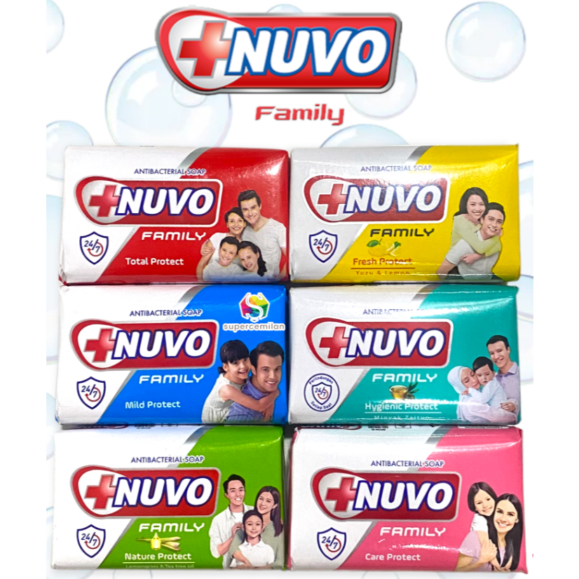 SABUN NUVO BATANG 1 DUS ISI 72 PCS 72 GRAM