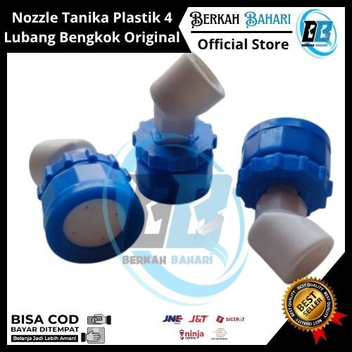 Nozzle Sprayer Tanika Plastik Bengkok Lurus Lubang 4 | Nozzle Sprayer Manual Elektrik 4 Lubang Mata