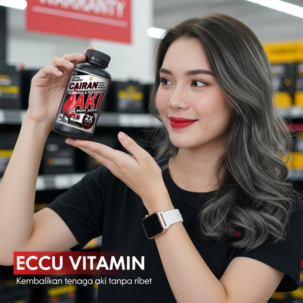 ECCU VITAMIN PowerMax – Solusi Instan untuk Aki Lemah