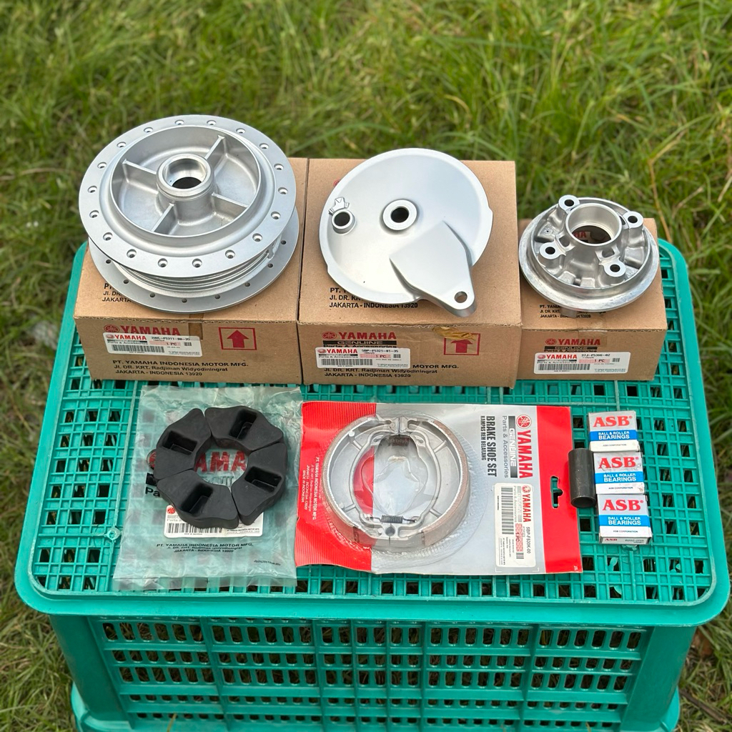 PAKET TROMOL RX KING ORIGINAL SET TUTUP KAMPAS RX KING NAP GEAR RX KING ORIGINAL PNP CB GL MP