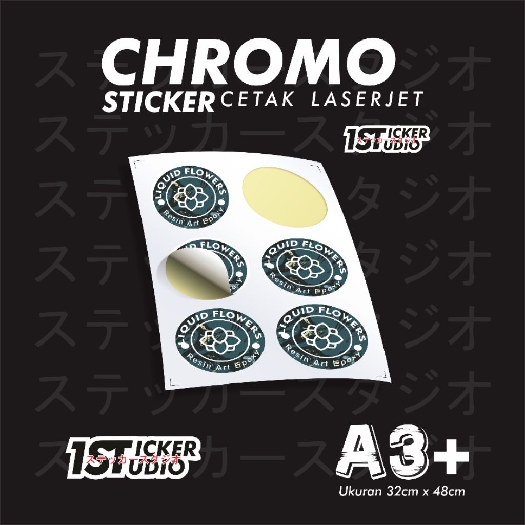 

Cetak Stiker Chromo Cut A3 Murah / Cetak Stiker Label Kemasan Makanan Minuman Online Shop Murah