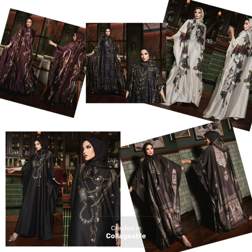 TAJMAHAL Gamis Sutra Wanita Original