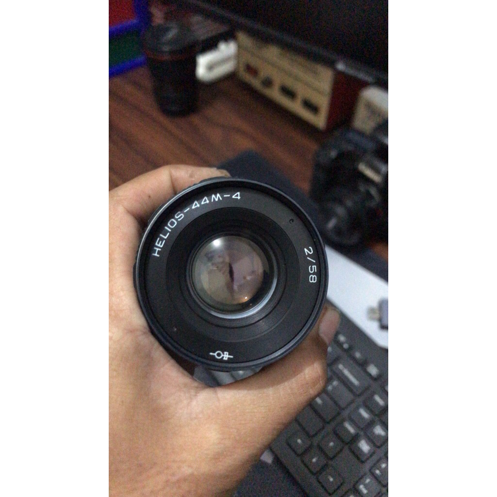 lensa helios 58 mm f.2