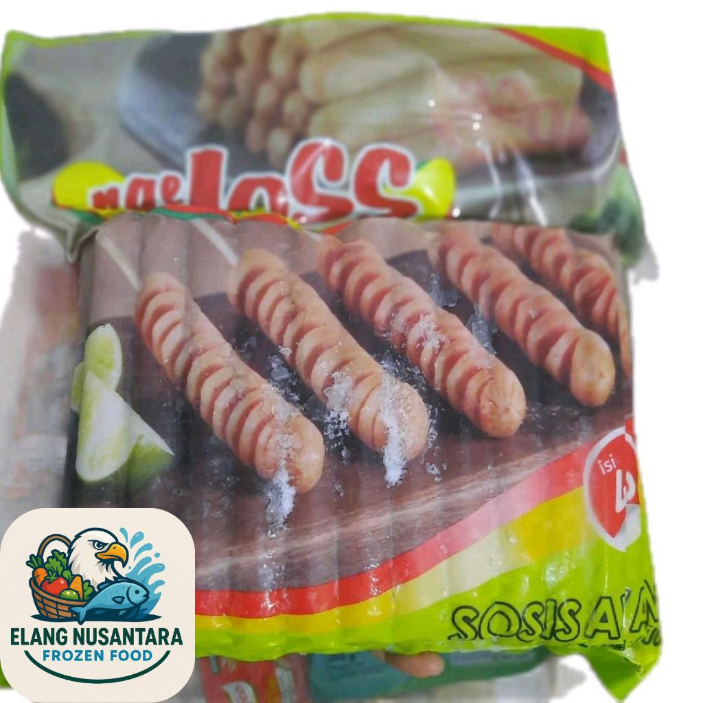 

Ngejoss Sosis Ayam New 1Kg Pedas Daging Goreng Pedas Elang Nusantara Frozen Food Makanan Pedas 1000gr - Meat, Seafood, Ikan, Tuna