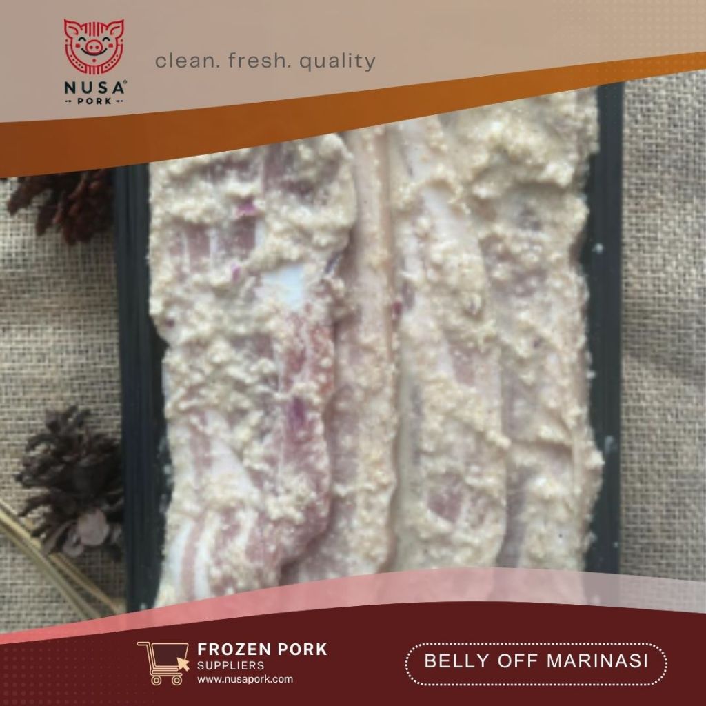 

Samcan Slice Marinasi 500gr – Pork Belly Off Skin Bumbu Siap Masak | Nusa Pork