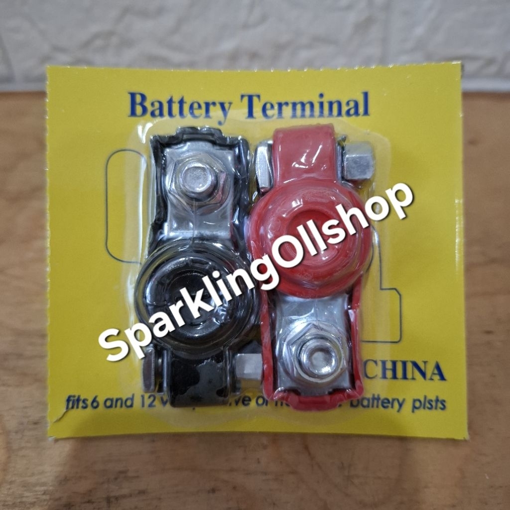 Klem Kepala Aki Warna / Klem Aki / Terminal Aki Besar N70 - Besar