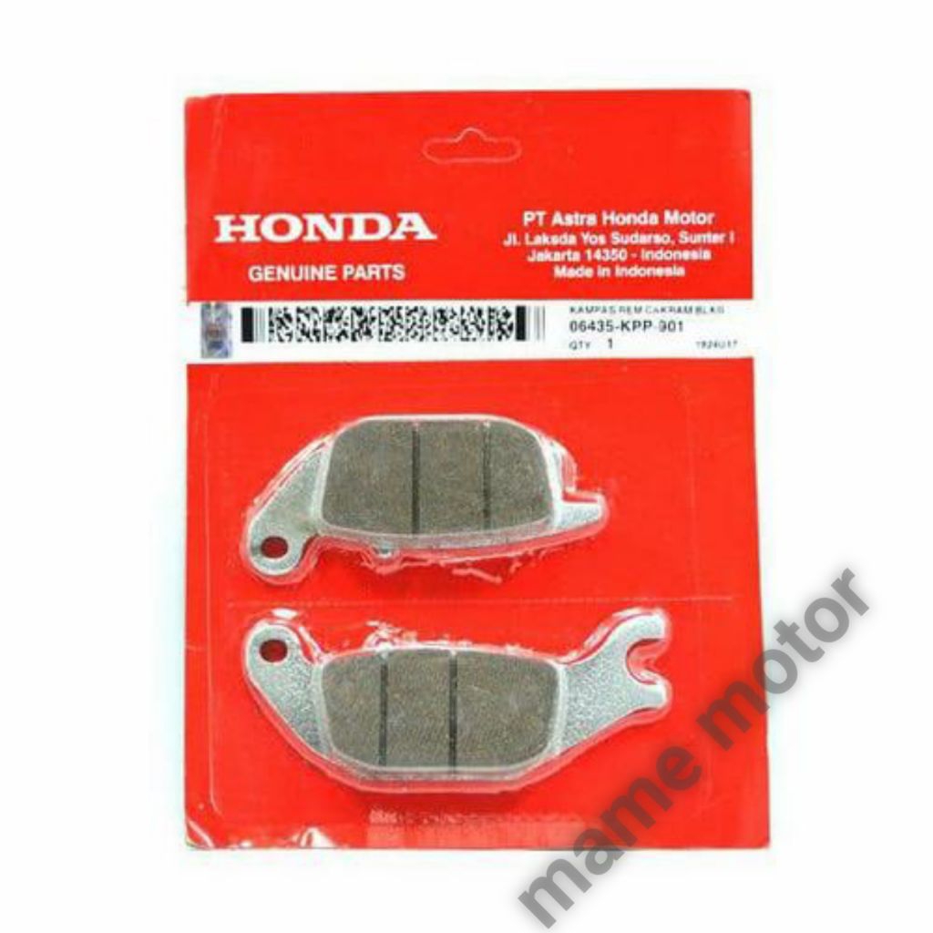 kampas rem belakang cakram supraX 125