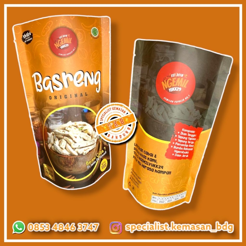 standing pouch 10×15 cm