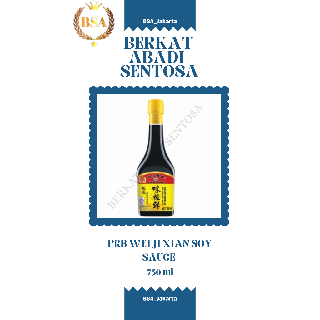 

PRB WEI JI XIAN SOY SAUCE (750 ML)