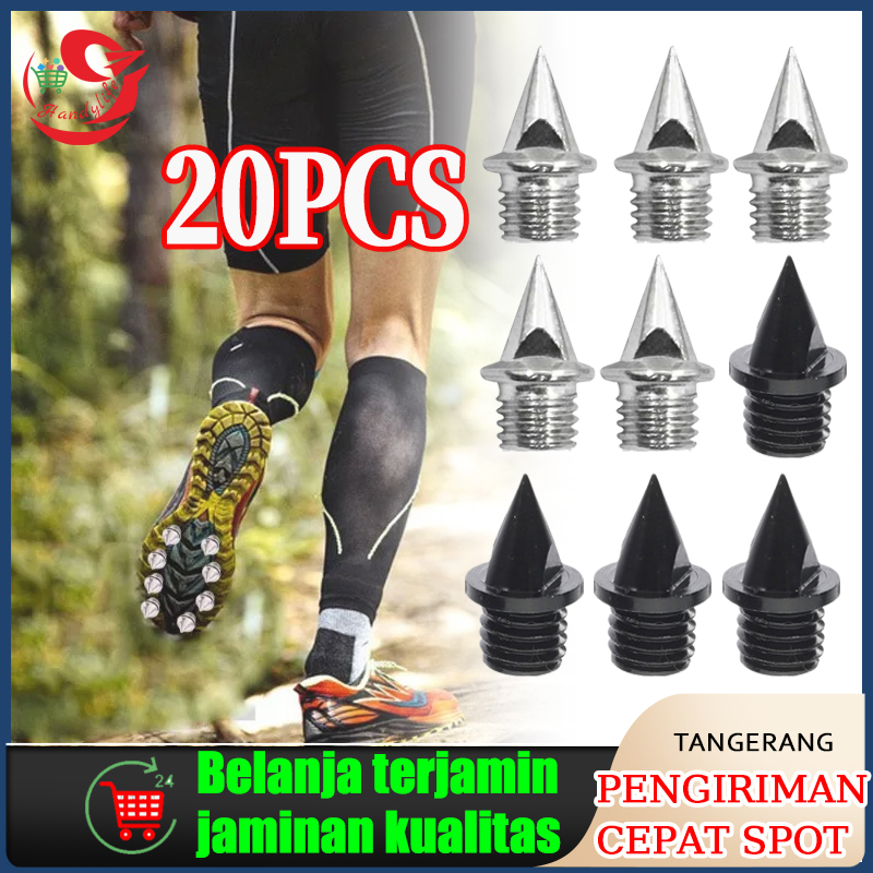 20PCS Paku Sepatu Spike Paku Sepatu Golf Paku Sepatu Lari Menengah Atletik
