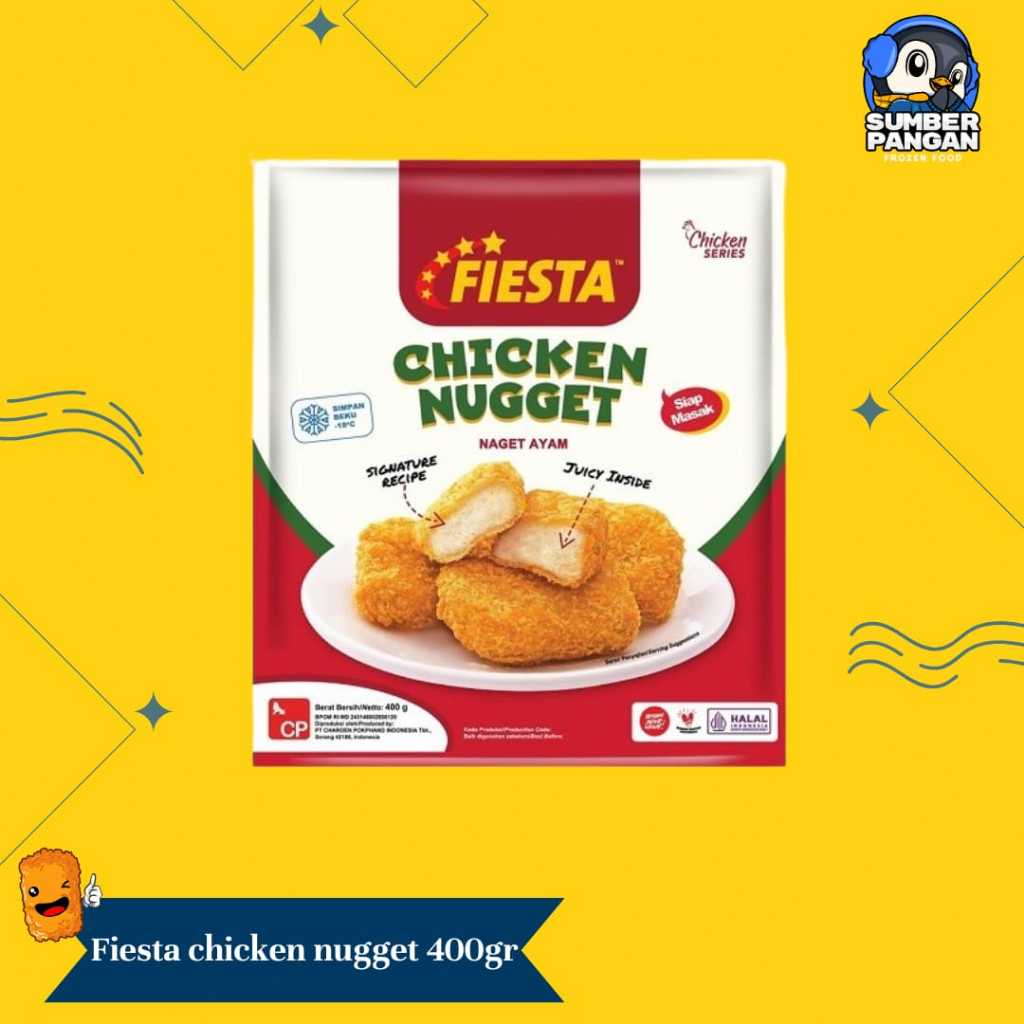 

Fiesta chicken nugget 400gr