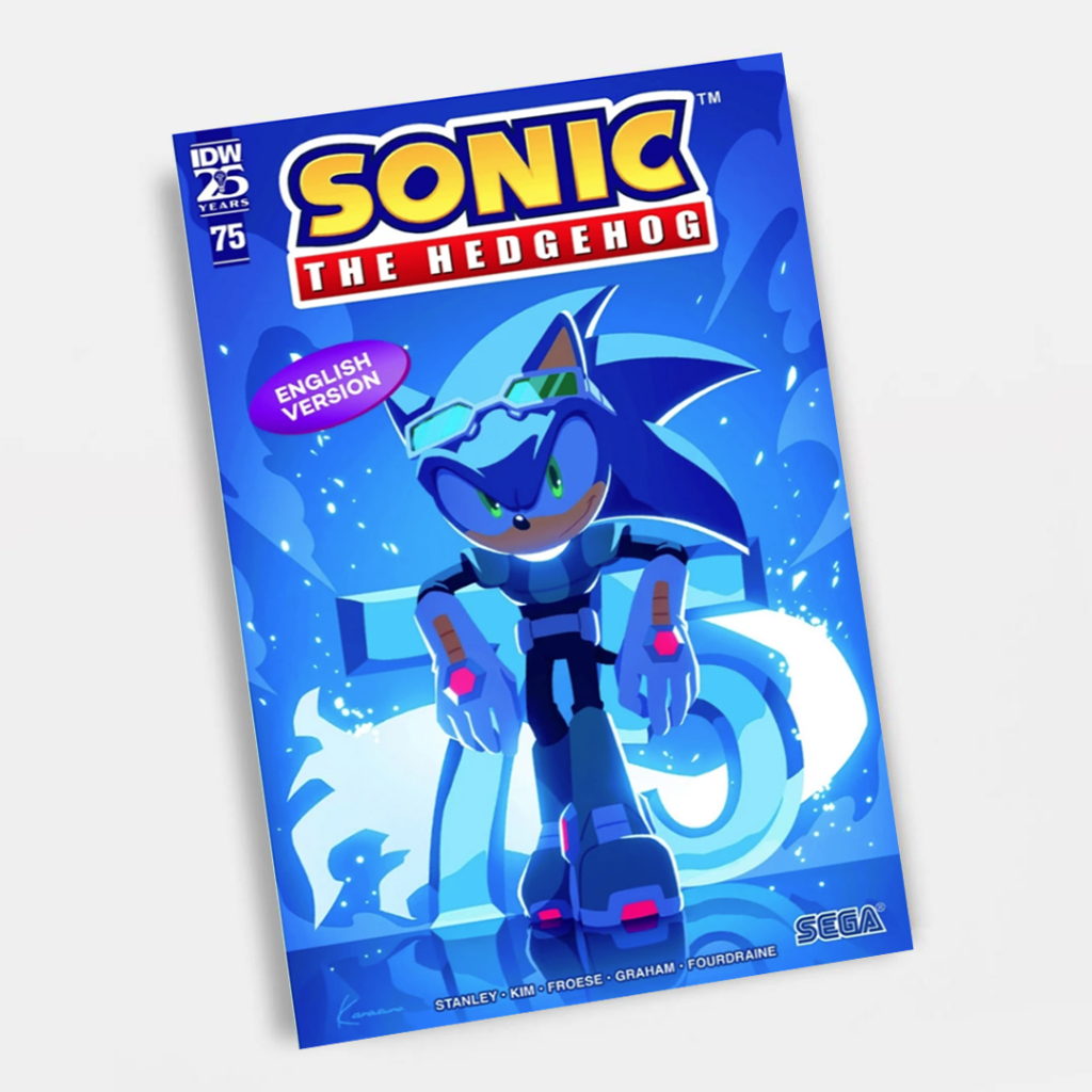 Komik Sonic The Hedgehog (Edisi Bahasa Inggris) - Seri 75 - Buku Cerita Comic Petualangan