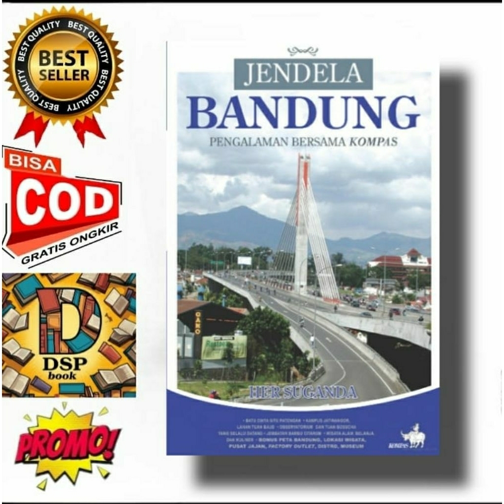 Buku JENDELA BANDUNG - HER SUGANDA