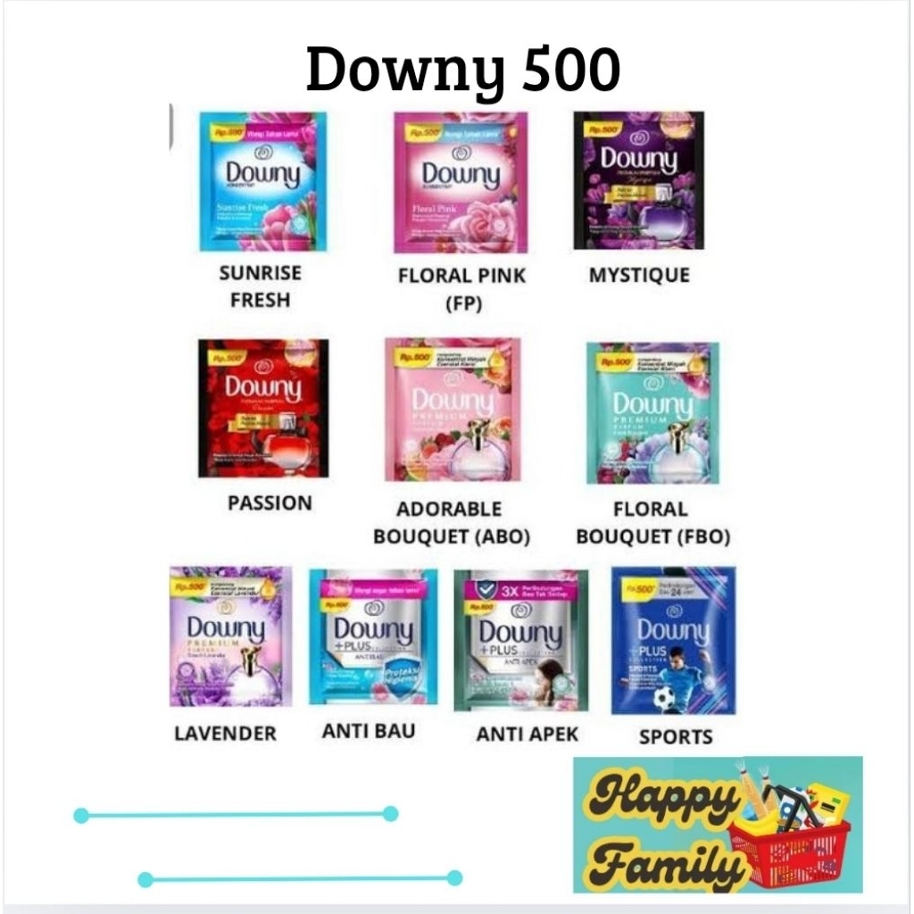 Downy 500 Renteng Sachet