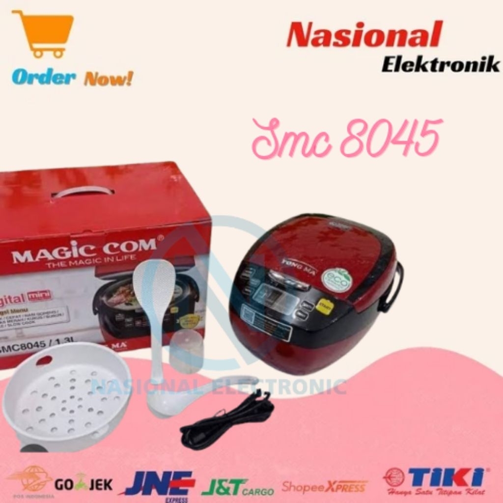 MAGIC COM YONGMA SMC8045 / MAGIC COM YONGMA SMC 8045 / PENANAK NASI YONGMA SMC8045/ RICE COOKER YONG