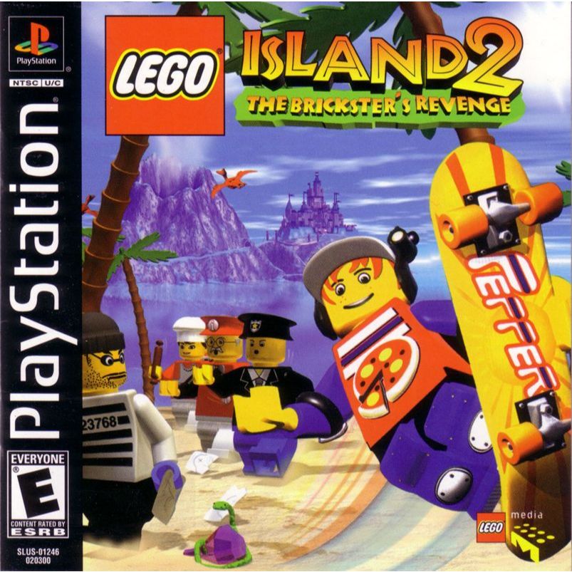 KASET PS1 LEGO ISLAND 2