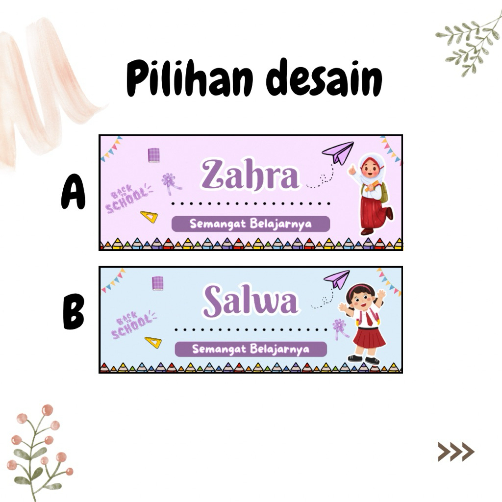 

stiker tempat pensil