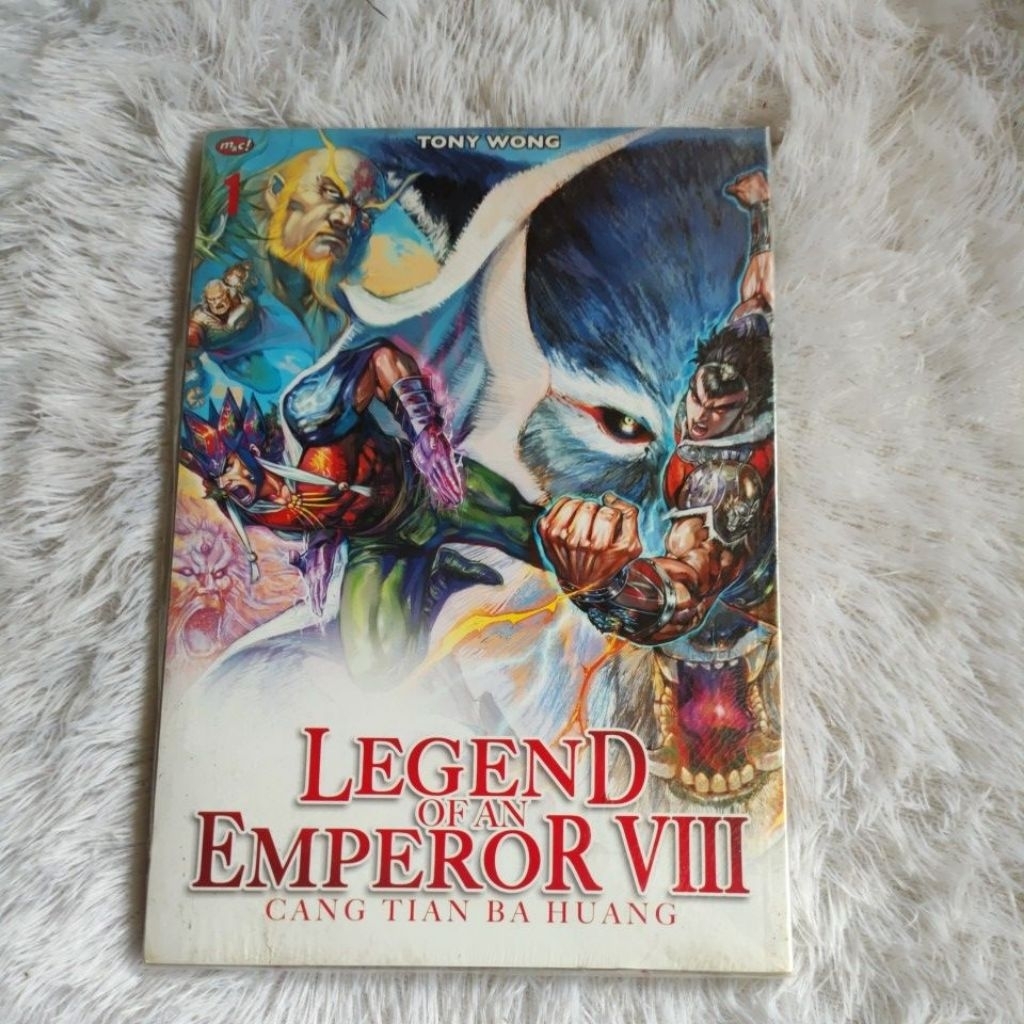 KOMIK LEGEND OF AN EMPEROR VIII CANG TIAN BA HUANG - TONY WONG  Original Preloved
