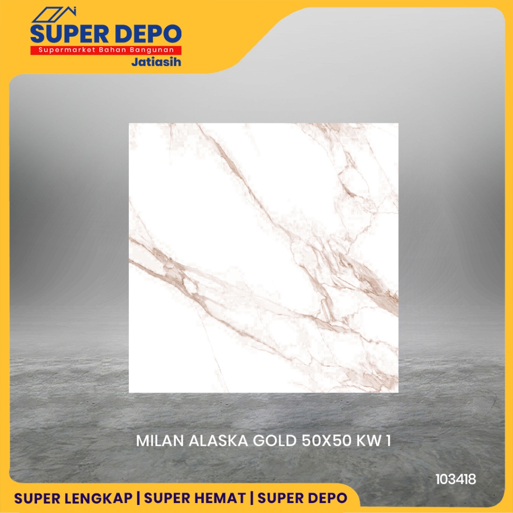 MILAN ALASKA GOLD 50X50