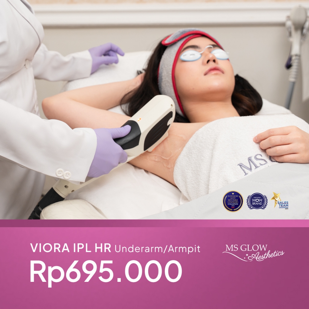 MS Glow Clinic Laser Viora IPL HR Underarm/Armpit