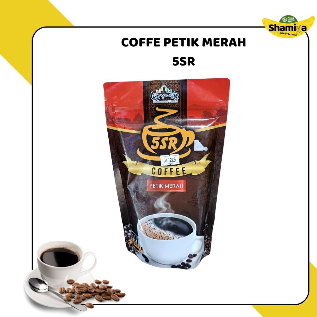 

5SR Coffe petik merah 200gram-OFFICIAL SHAMIYA