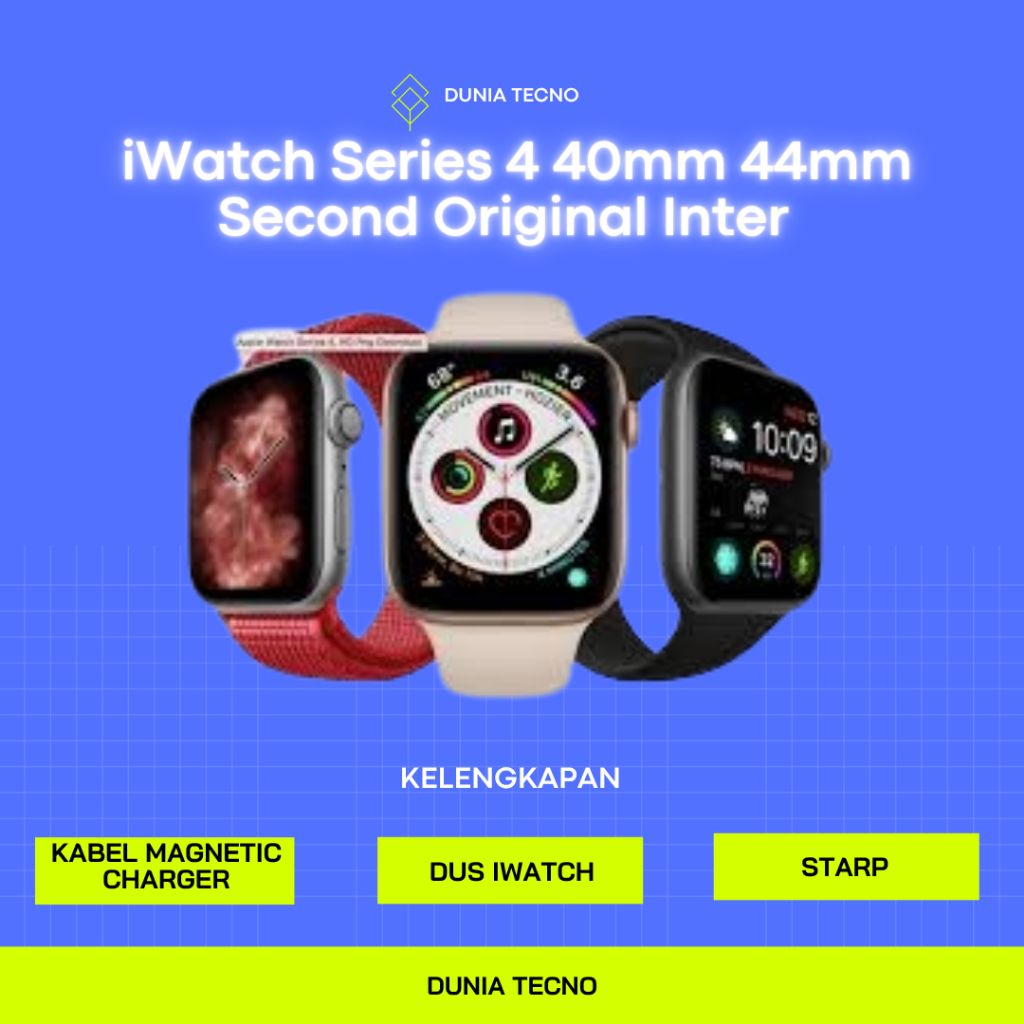 Apple Watch / iWatch Series 4 40mm 44mm Second Original Inter Fulset