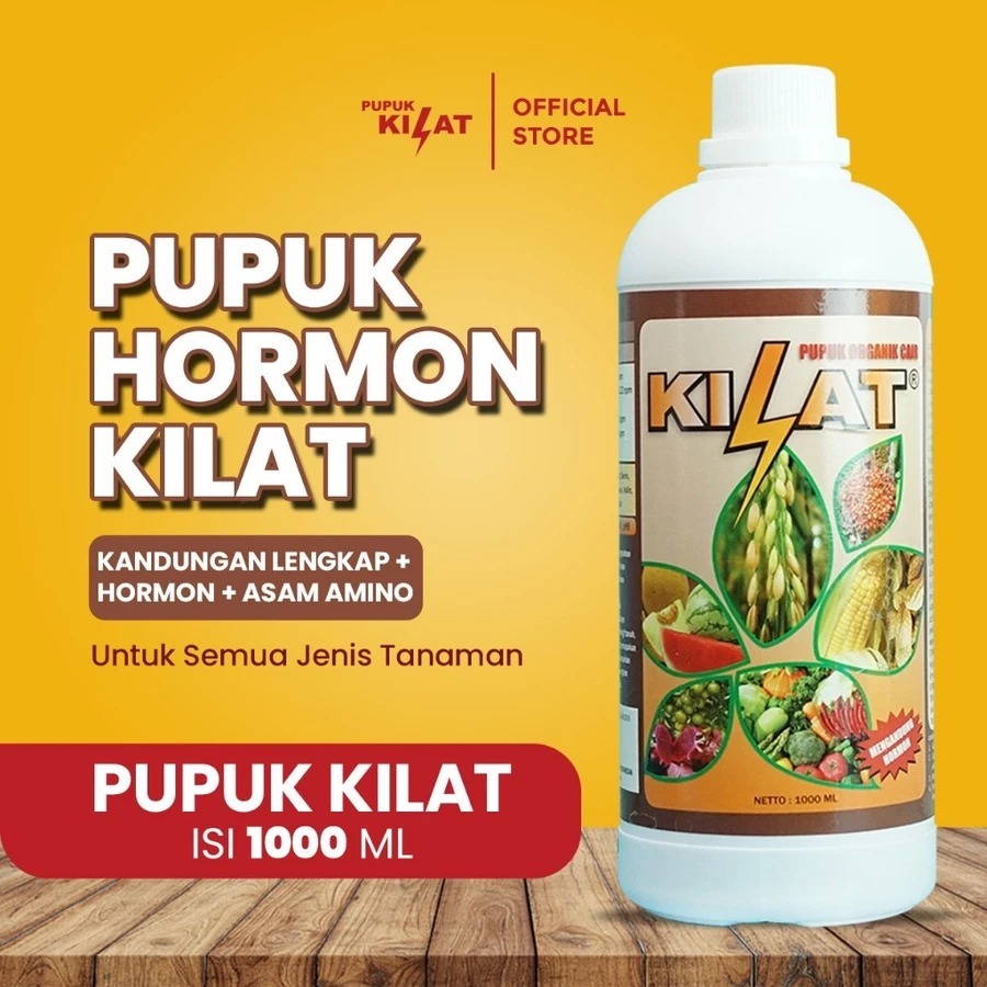 PUPUK KILAT - Pupuk Organik Kilat Hormon