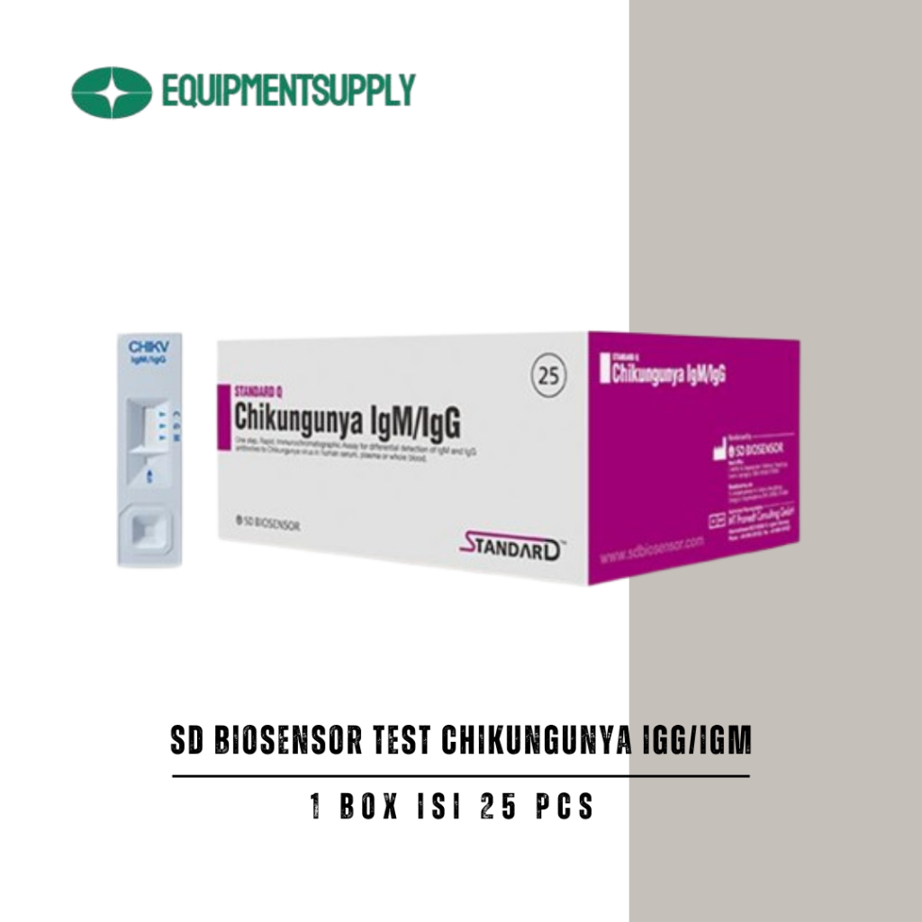 Test Chikungunya SD Biosensor Standard Q isi 25 Pcs