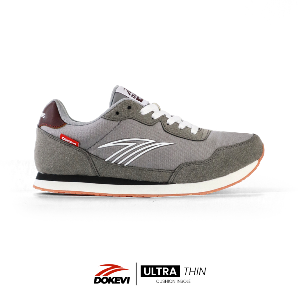 DOKEVI - Hydra Grey | Sepatu Sneakers | Sepatu Casual