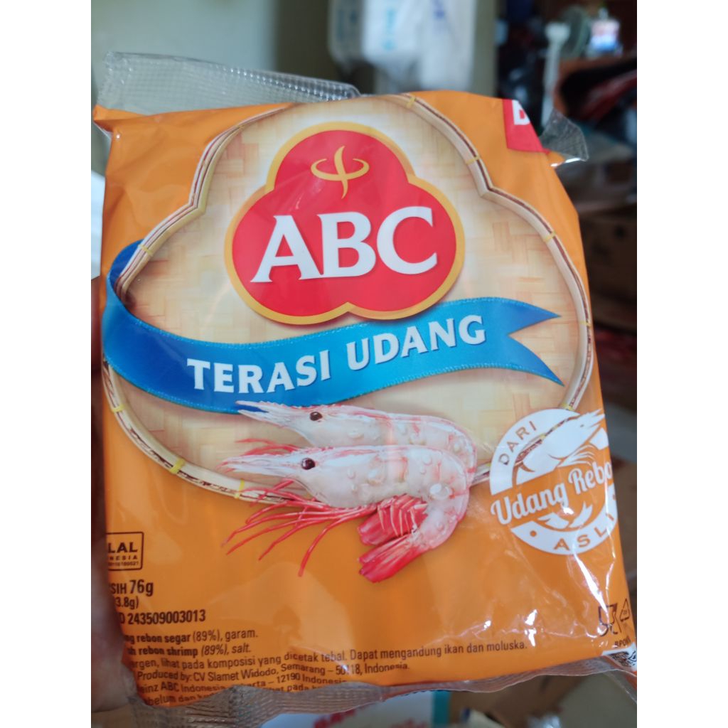 

terasi udang ABC isi 20 pcs