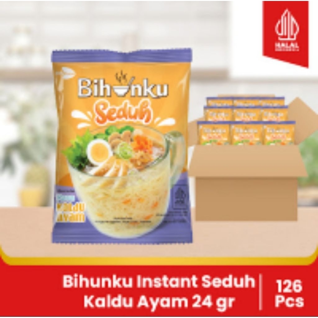 

Bihunku Instant - Seduh Kaldu ayam - 1 Karton - 120 Pcs - 24gr
