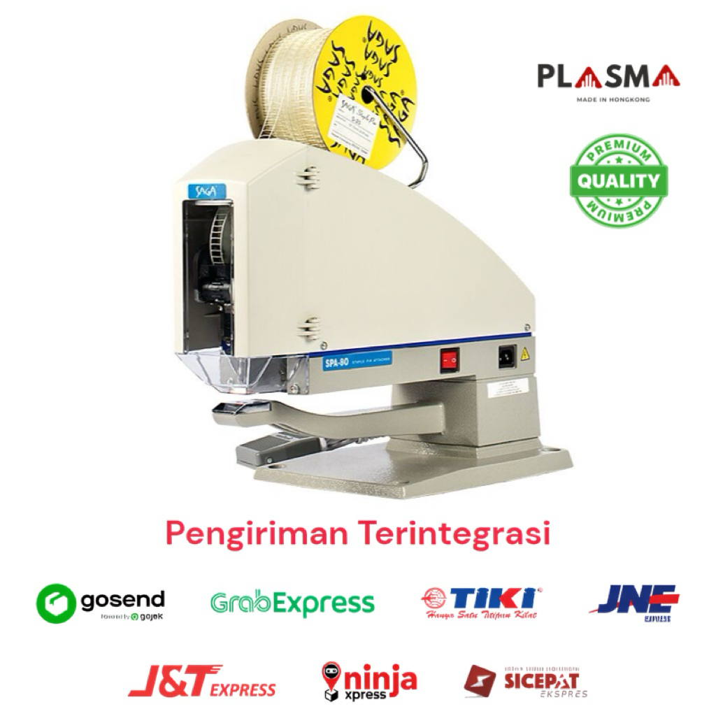 Mesin SAGA SPA-80 HandTag Label/ Staple Pin ORIGINAL