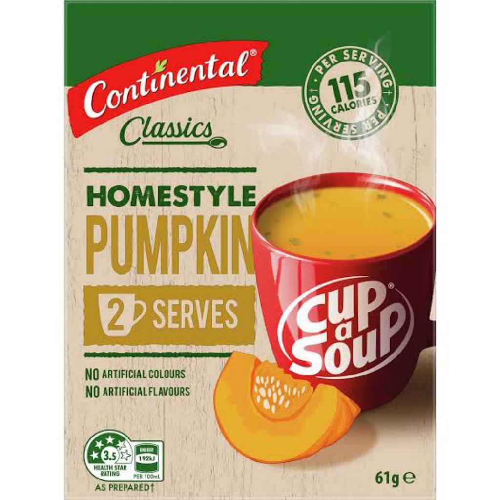 

Continental Classic Cup A Soup Homestyle Pumpkin