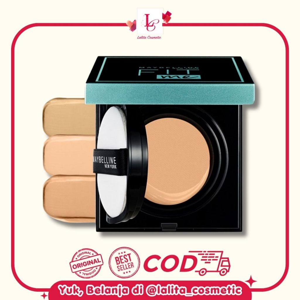 MAYBELLINE FIT ME MATTE PORELESS Powder Foundation TWC & REFILL