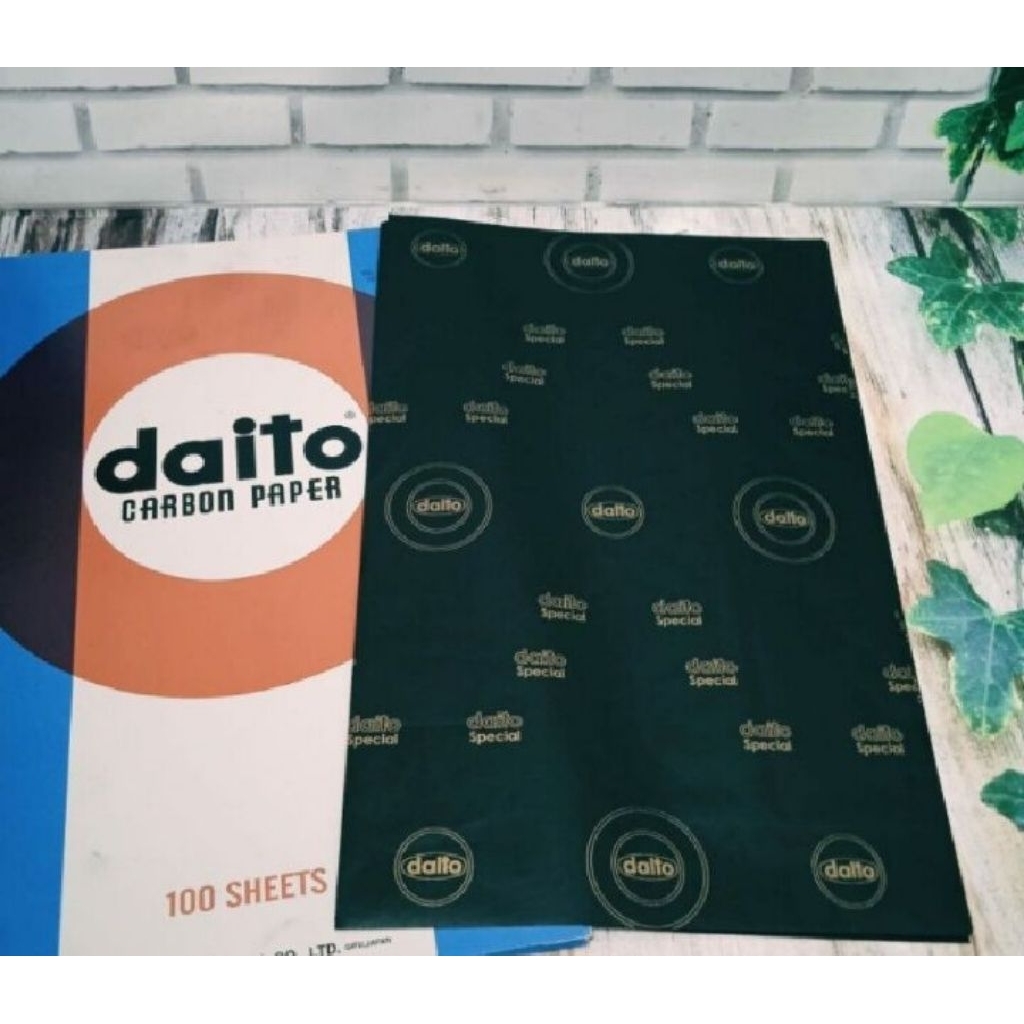

(5 Lembar) Kertas Karbon Hitam Daito