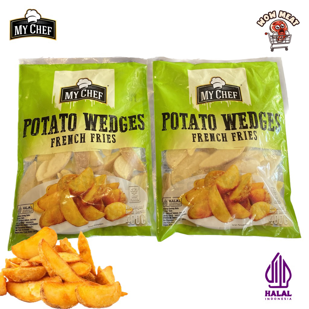 

MY CHEF Potato Wedges French Fries 400gr