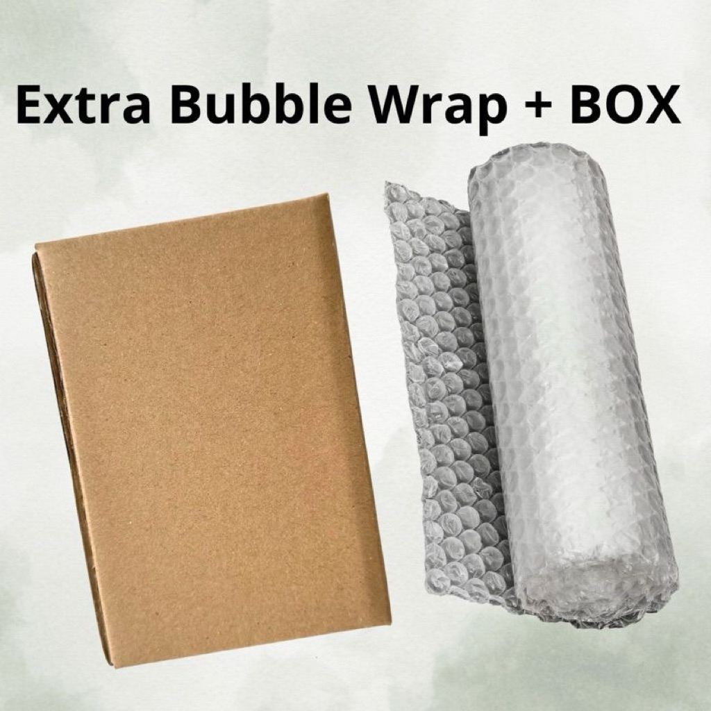 

[WAJIB ORDER] Extra Bubble Wrap+Box