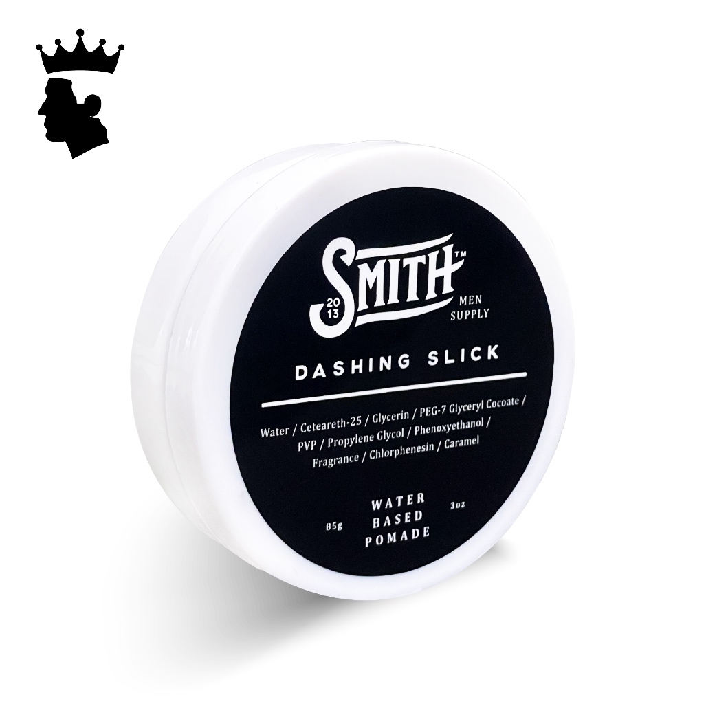 SMITH - Dashing Slick Hair Pomade Water Based 85gr | Pomade Rambut Pria Basah | Smith Minyak Rambut 