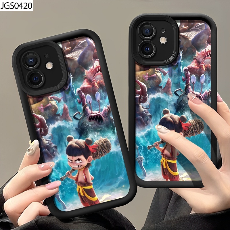 CASE MATTE GAMBAR NEZHA KARTUN MOTOROLA MOTO G45 CASING GAMBAR KEKINIAN KEREN