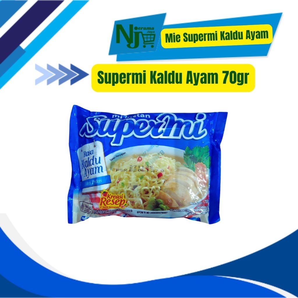 

Mie Supermi I Sarimi Kaldu Ayam