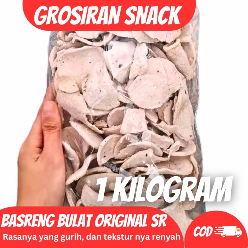 

( 1 KG ) BASRENG BULAT ORIGINAL Daun Jeruk SR