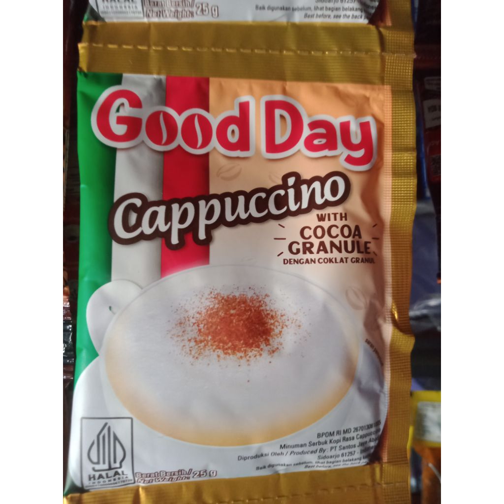

Kopi Good Day Cappuccino With Cocoa Granule