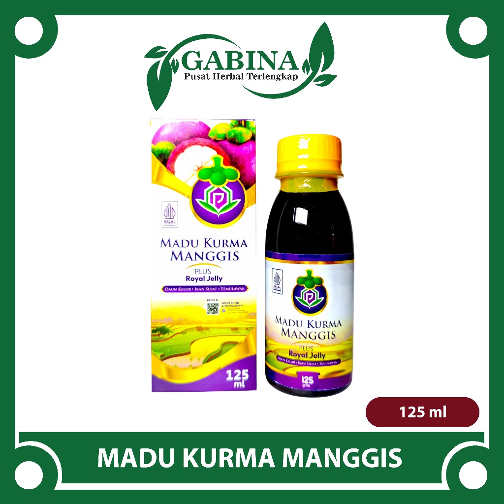 

Madu Kurma Manggis 125 ML Plus Royal Jelly Original Vitamin Nafsu Makan | MULTIVITAMIN ANAK