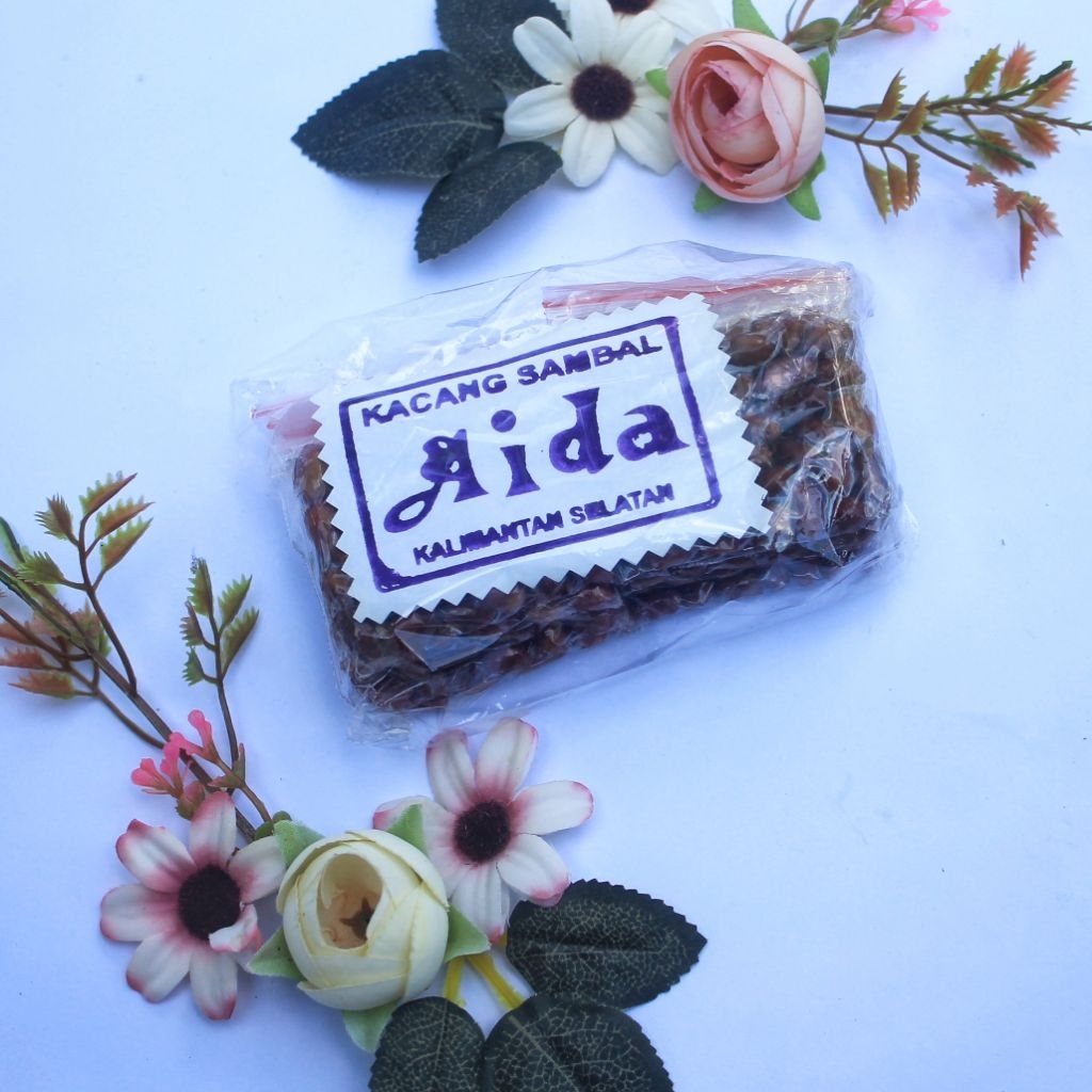 

Kacang Sambal Bungkus Isi 10 Camilan Khas Kandangan Kalsel Produksi AIDA