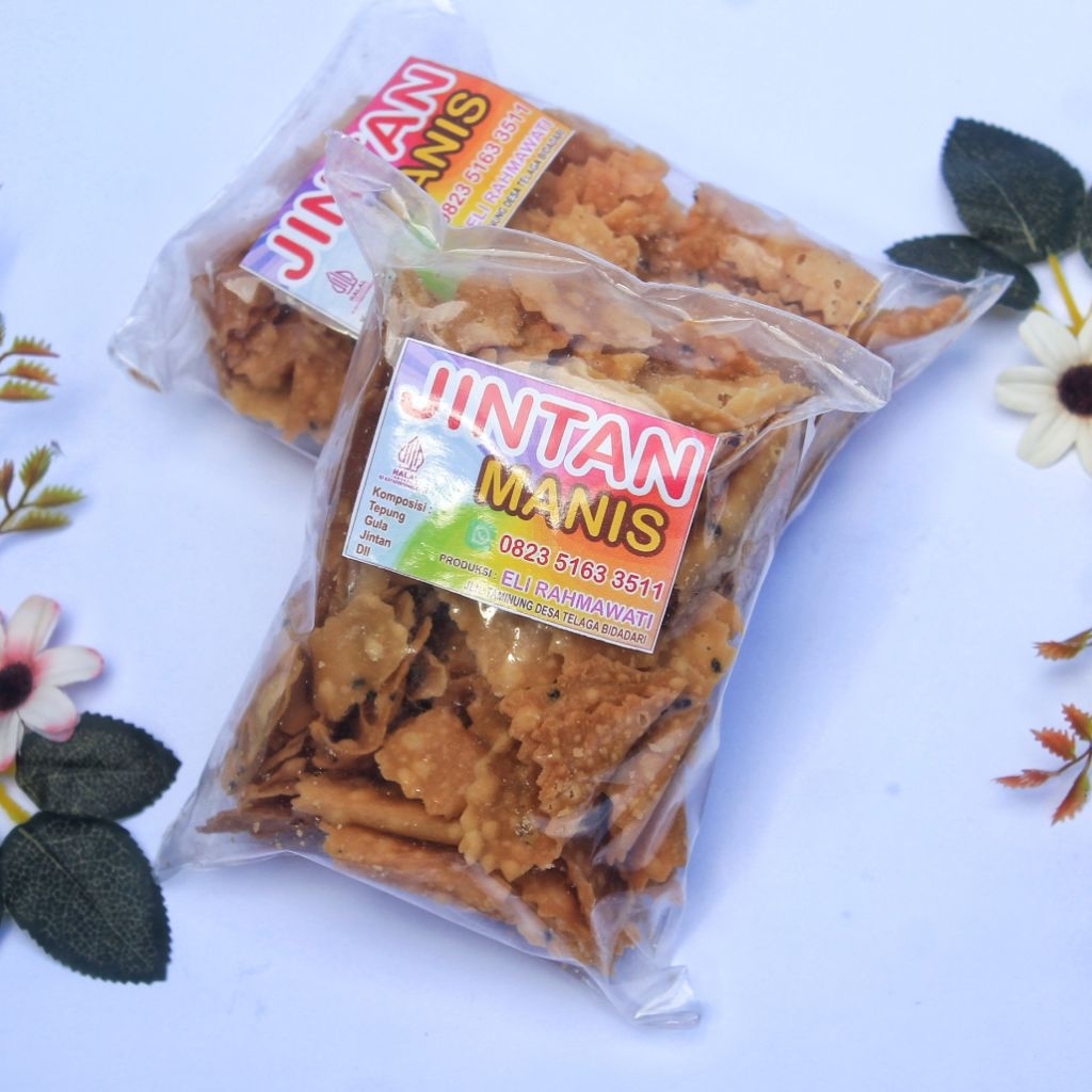 

JINTAN Manis Cemilan renyah gurih Produksi Eli Rahmawati