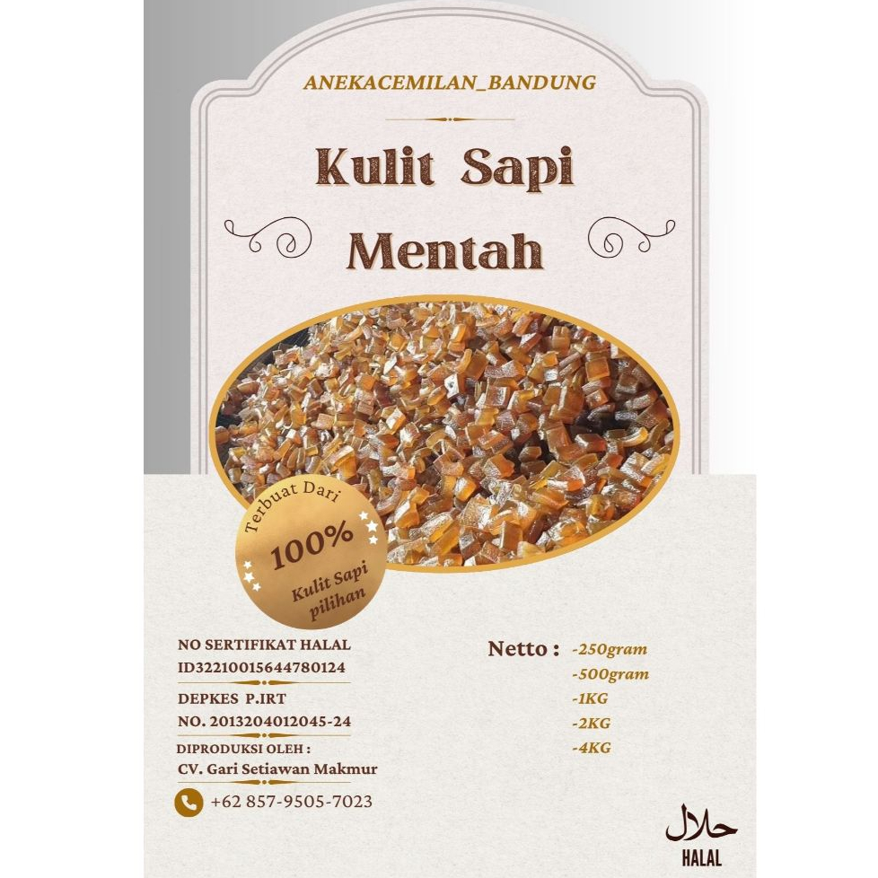 

Kerupuk Kulit Sapi Mentah Ori 100% / Dorokdok Latua / Kerupuk Kulit Sapi Asli Mentah / Krupuk Rambak Sapi / Dorokdok / Lapuan / Krecek 500GR/1kg Dijamin Enak