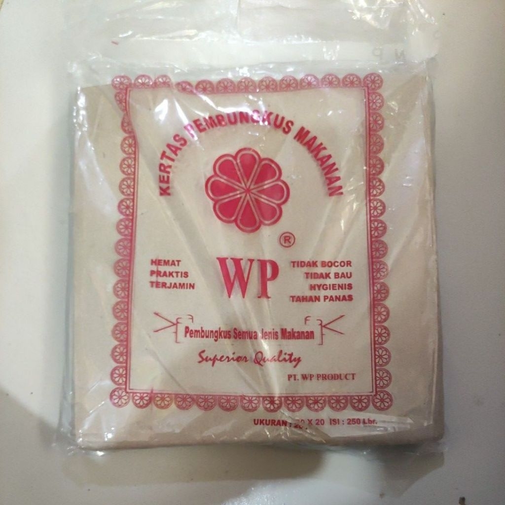 Kertas Makan WP 20x20